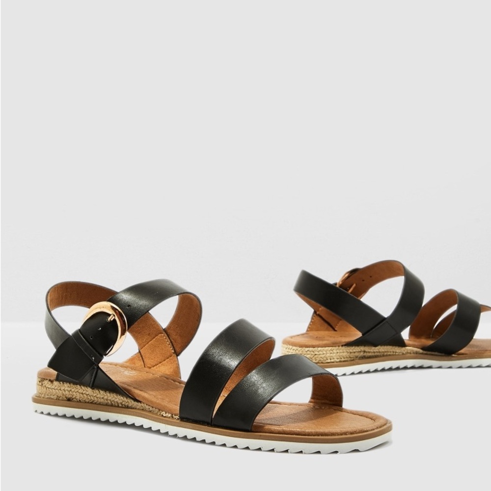 CALL IT SPRING Black Sandals